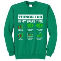 Funny Things I Do In My Spare Time Crypto Currency Sweatshirt