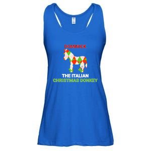 Funny The Italian Christmas Donkey Dominick The Donkey Gift Ladies Essential Flowy Tank