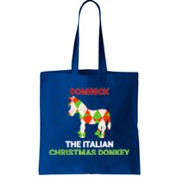 Funny The Italian Christmas Donkey Dominick The Donkey Gift Tote Bag