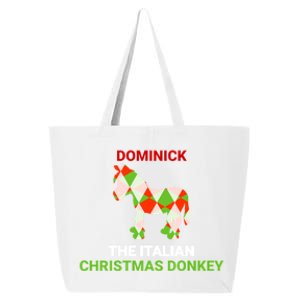 Funny The Italian Christmas Donkey Dominick The Donkey Gift 25L Jumbo Tote