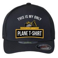 Funny This is my only Plane Woodworking Carpenter Gift Flexfit Unipanel Trucker Cap