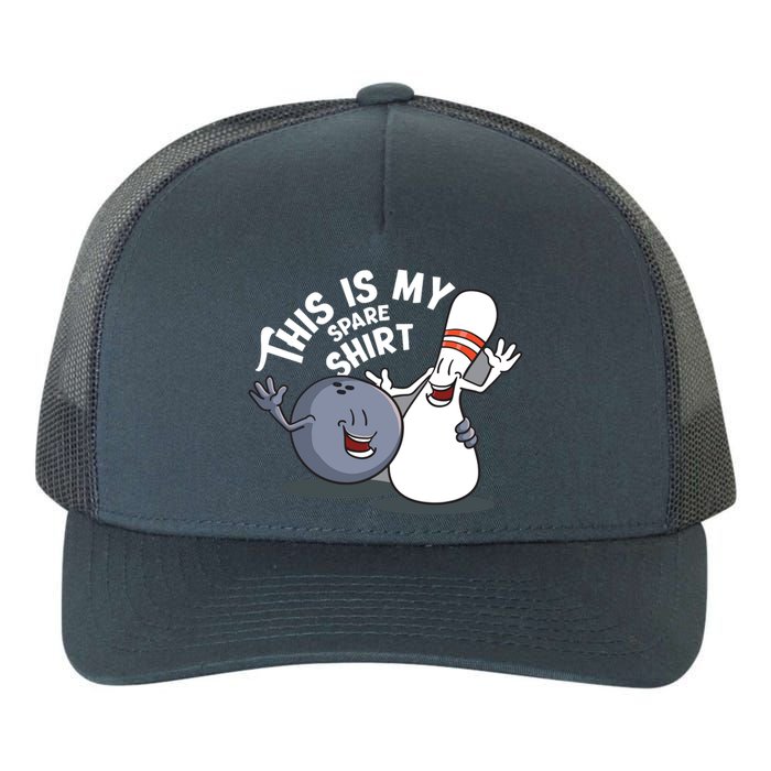 Funny This Is My Spare Bowling Game Gift For Men Women Yupoong Adult 5-Panel Trucker Hat