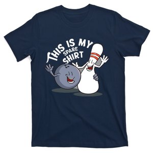 Funny This Is My Spare Bowling Game Gift For Men Women T-Shirt