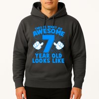 Funny This Is What An Awesome 7 Year Old Looks Like Birthday Hoodie