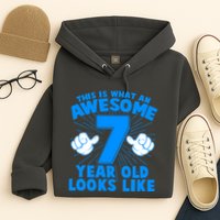 Funny This Is What An Awesome 7 Year Old Looks Like Birthday Hoodie