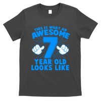 Funny This Is What An Awesome 7 Year Old Looks Like Birthday T-Shirt
