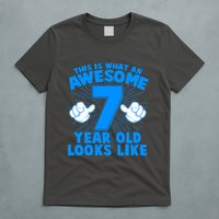 Funny This Is What An Awesome 7 Year Old Looks Like Birthday T-Shirt