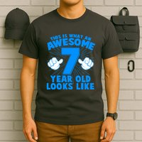 Funny This Is What An Awesome 7 Year Old Looks Like Birthday T-Shirt