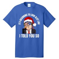 Funny Trump ItS Beginning To Look Like Christmas Holiday Gift Tall T-Shirt