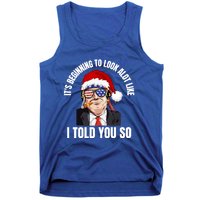 Funny Trump ItS Beginning To Look Like Christmas Holiday Gift Tank Top