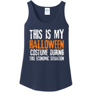 Funny This Is My Halloween Costume During Ladies Essential Tank