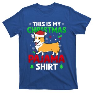 Funny This Is My Christmas Corgis Pajama Meaningful Gift Xmas Holiday Gift T-Shirt