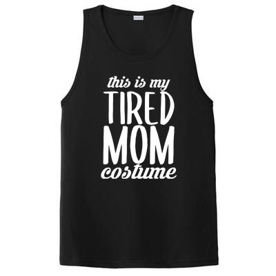 Funny This Is My Tired Mom Costume Halloween PosiCharge Competitor Tank