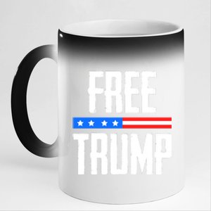 Free Trump I Stand With Trump 11oz Black Color Changing Mug