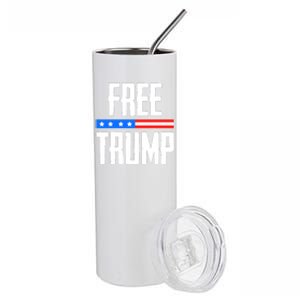 Free Trump I Stand With Trump Stainless Steel Tumbler