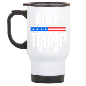 Free Trump I Stand With Trump Stainless Steel Travel Mug