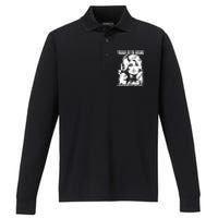 Funny Tease It To Jesus And Spray It Like Hell Western Music Performance Long Sleeve Polo