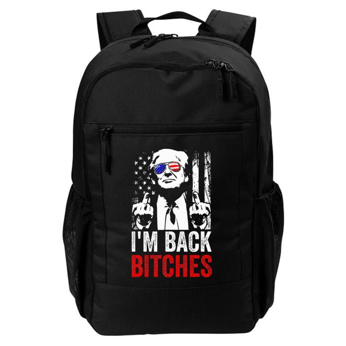 Funny Trump IM Back Bitches Take Ameircan Great Again Backpack