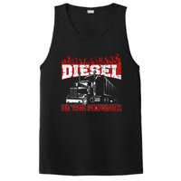 Funny Trucker I Love The Smell Of Diesel Truck Driving PosiCharge Competitor Tank