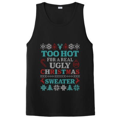 Funny This Is My ItS Too Hot For Ugly Christmas Sweaters Gift PosiCharge Competitor Tank