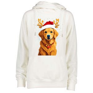 Funny This Is My Christmas Pajama Golden Retriever Dog Cool Gift Womens Funnel Neck Pullover Hood