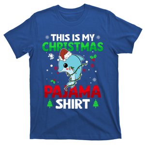 Funny This Is My Christmas Cute Dolphin Pajama Gift Xmas Gift T-Shirt