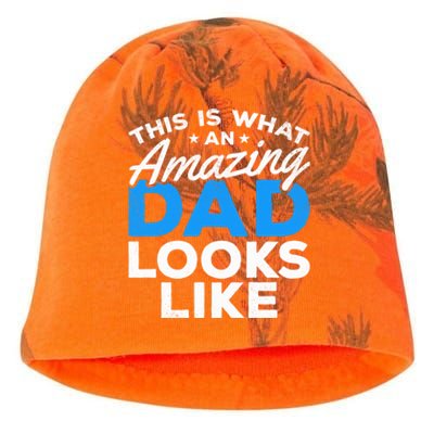 Funny This Is What An Amazing Dad Father's Day Amazing Dad Gift Kati - Camo Knit Beanie