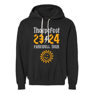 Farewell Time Inspirational School Garment-Dyed Fleece Hoodie