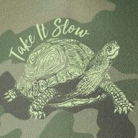 Funny Take It Slow Turtle Tortoise Legacy Tie Dye Trucker Hat