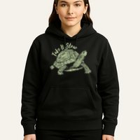 Funny Take It Slow Turtle Tortoise Hoodie