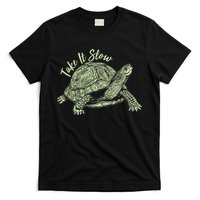Funny Take It Slow Turtle Tortoise T-Shirt