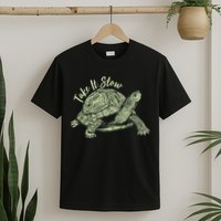 Funny Take It Slow Turtle Tortoise T-Shirt