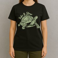 Funny Take It Slow Turtle Tortoise T-Shirt