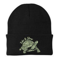 Funny Take It Slow Turtle Tortoise Beanie