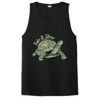 Funny Take It Slow Turtle Tortoise PosiCharge Competitor Tank