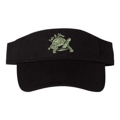 Funny Take It Slow Turtle Tortoise Visor