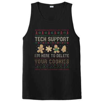 Funny Techsupport I’M Here To Delete Your Cookies Christmas PosiCharge Competitor Tank