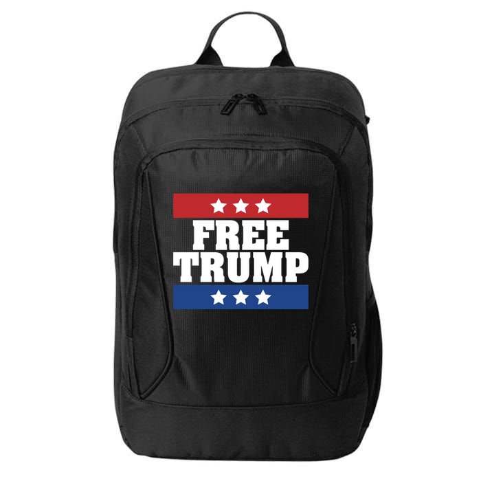 Free Trump Indictment Support Donald Trump City Backpack