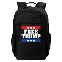 Free Trump Indictment Support Donald Trump Daily Commute Backpack