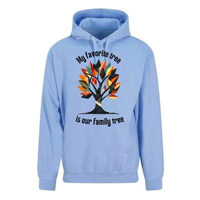 Favorite Tree Is My Family History Funny Genealogy Unisex Surf Hoodie