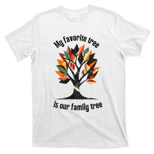 Favorite Tree Is My Family History Funny Genealogy T-Shirt