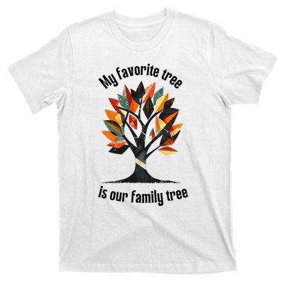 Favorite Tree Is My Family History Funny Genealogy T-Shirt