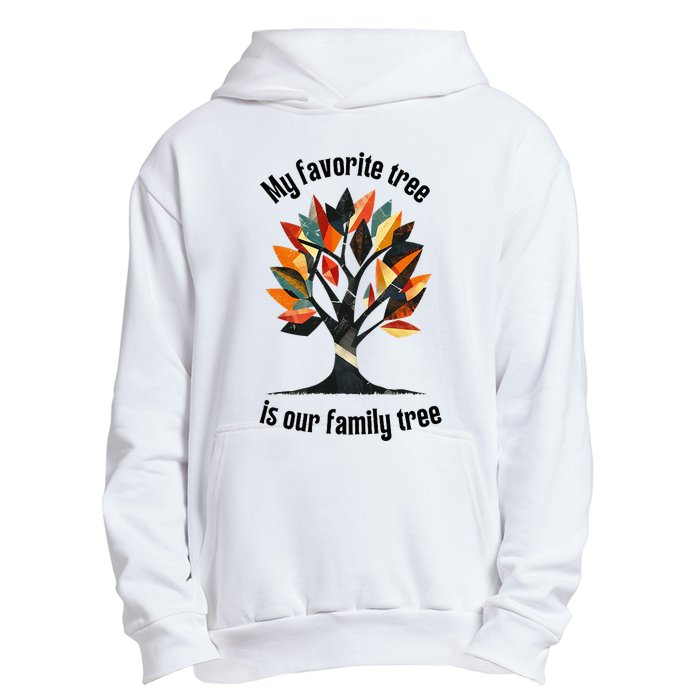 Favorite Tree Is My Family History Funny Genealogy Urban Pullover Hoodie