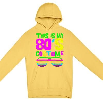 Funny This Is My 80s Costume 80S 90S Party Premium Pullover Hoodie