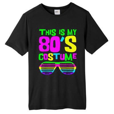 Funny This Is My 80s Costume 80S 90S Party Tall Fusion ChromaSoft Performance T-Shirt