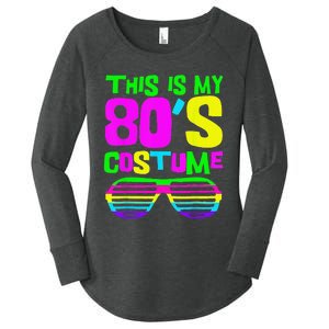 Funny This Is My 80s Costume 80S 90S Party Women's Perfect Tri Tunic Long Sleeve Shirt