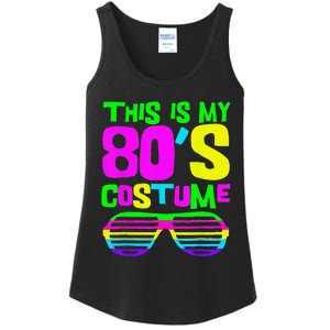 Funny This Is My 80s Costume 80S 90S Party Ladies Essential Tank