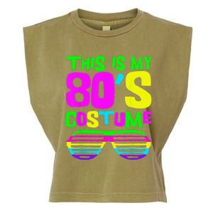 Funny This Is My 80s Costume 80S 90S Party Garment-Dyed Women's Muscle Tee