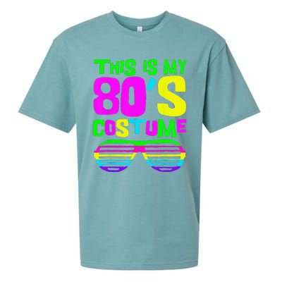 Funny This Is My 80s Costume 80S 90S Party Sueded Cloud Jersey T-Shirt