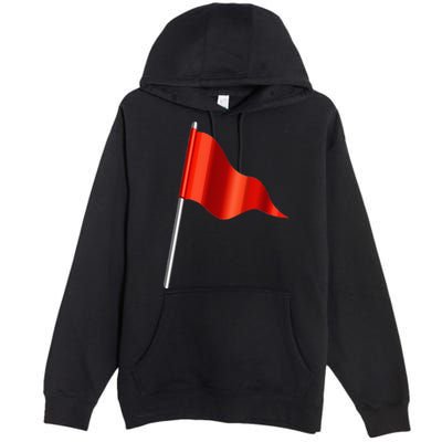 Funny Toxic & Irresistibly Sexy Red Flag Premium Pullover Hoodie